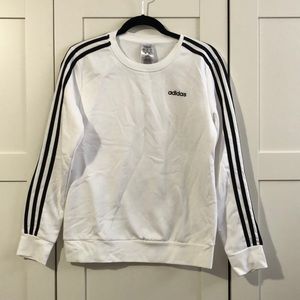 White Adidas Sweater